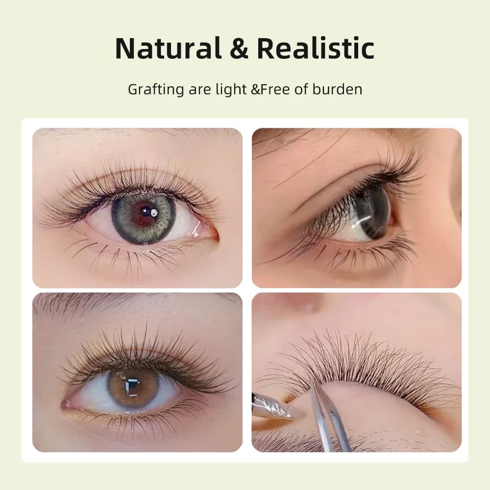 Bulu Mata Kipas Fox Y Shape B/C Curl Premade Campuran 8-13mm