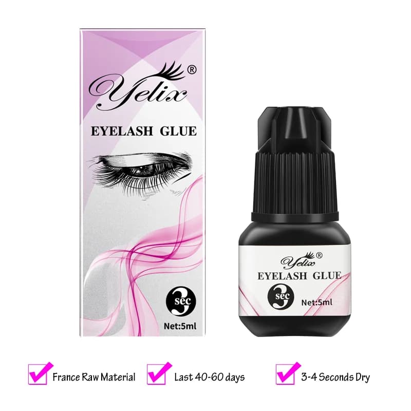 Gam Sambung Bulu Mata Profesional 5ml Pek 3